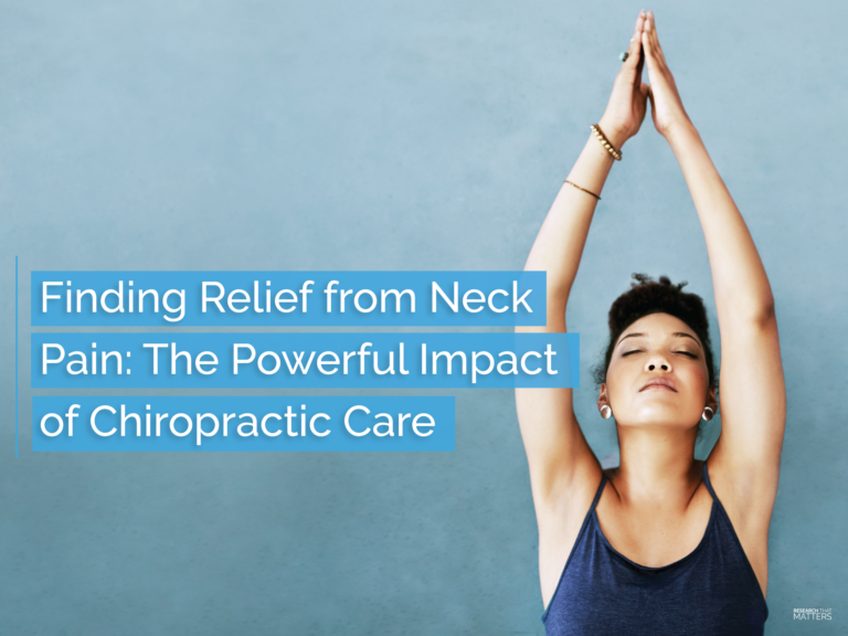 Finding Relief from Neck Pain: The Powerful Impact of Chiropractic Care