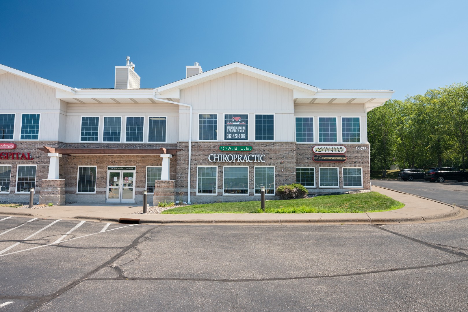 ABLE Chiropractic clinic front entrance